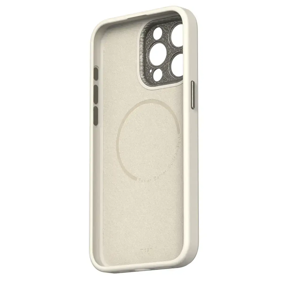 Чохол Moshi Napa Slim Hardshell Case for iPhone 15 Pro Max - Eggnog White (99MO231112)