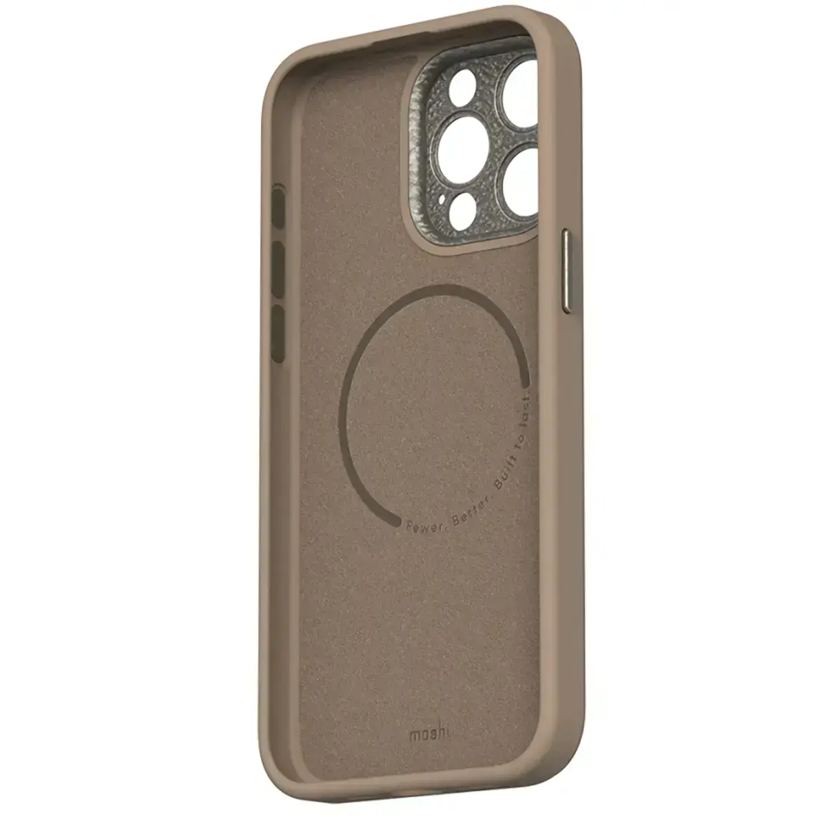 Чехол Moshi Napa Slim Hardshell Case for iPhone 15 Pro Max - Woodsmoke Brown (99MO231108)