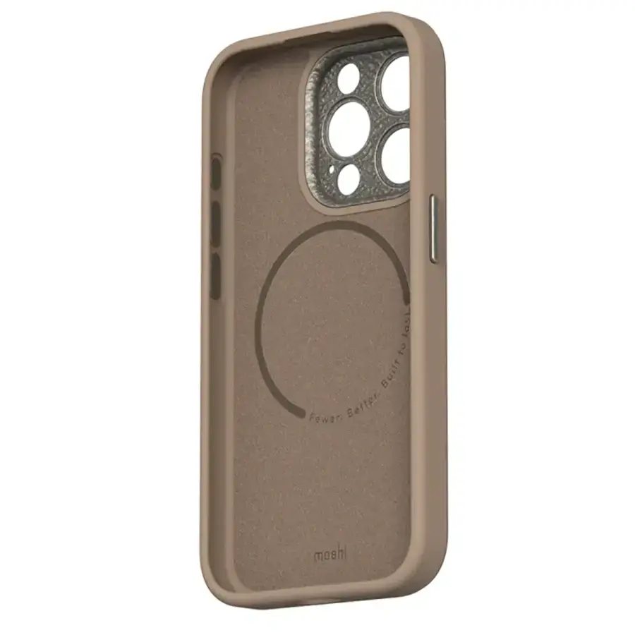 Чехол Moshi Napa Slim Hardshell Case for iPhone 15 Pro - Woodsmoke Brown (99MO231107)