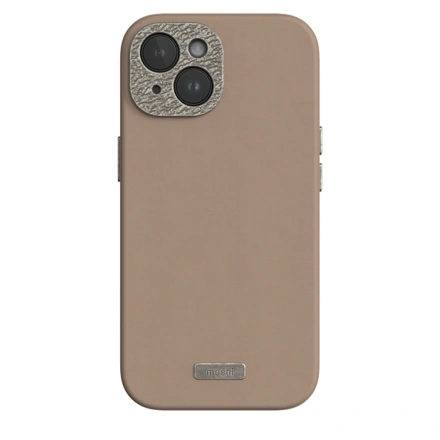 Чехол Moshi Napa Slim Hardshell Case for iPhone 15 - Woodsmoke Brown (99MO231105)