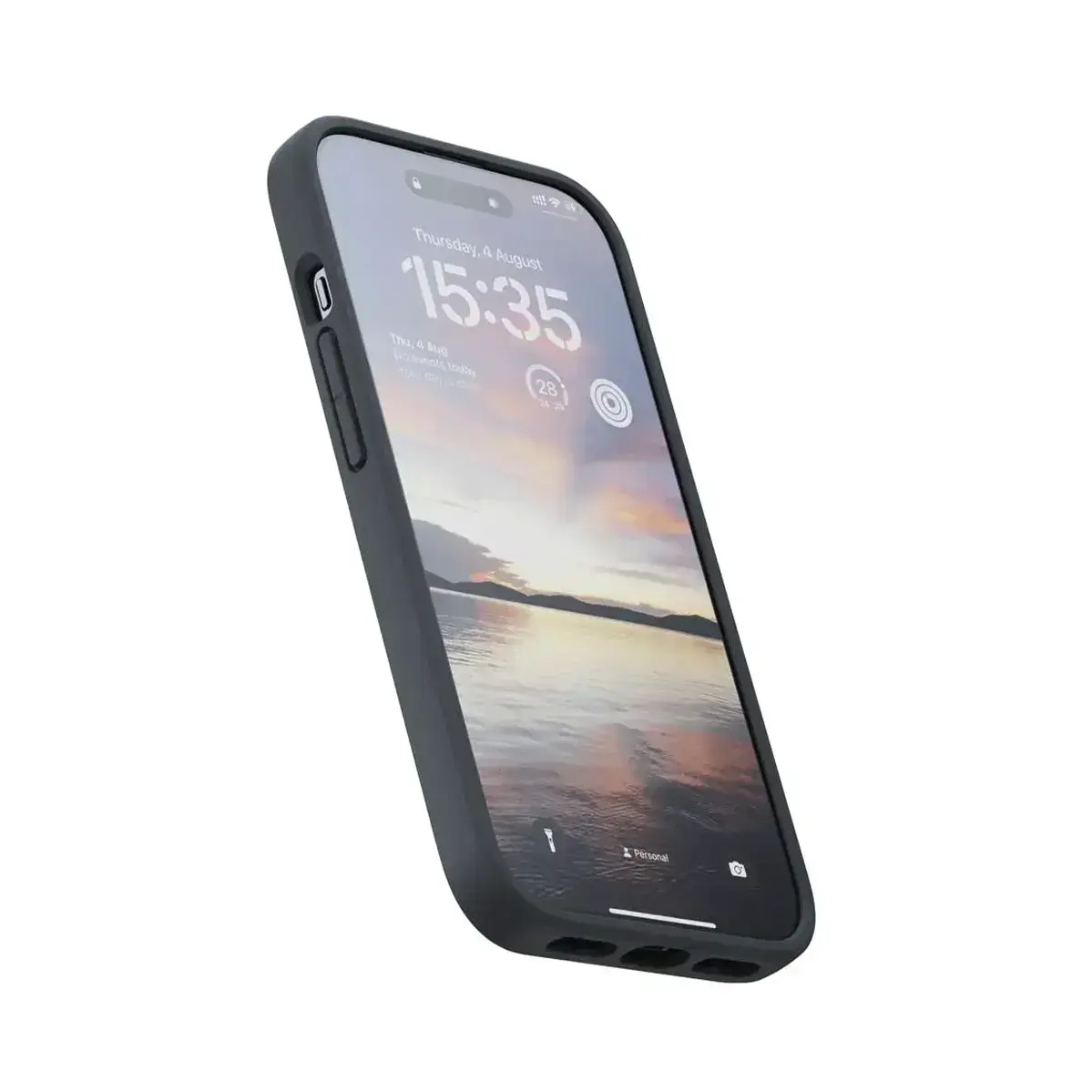 Чохол Njord Slim MagSafe Case for iPhone 15 - Black (NA51GR09)