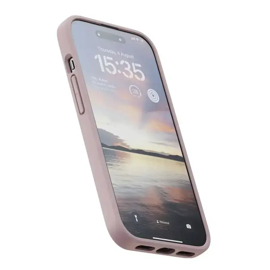 Чехол Njord Slim MagSafe Case for iPhone 15 - Pink Blush (NA51GR12)