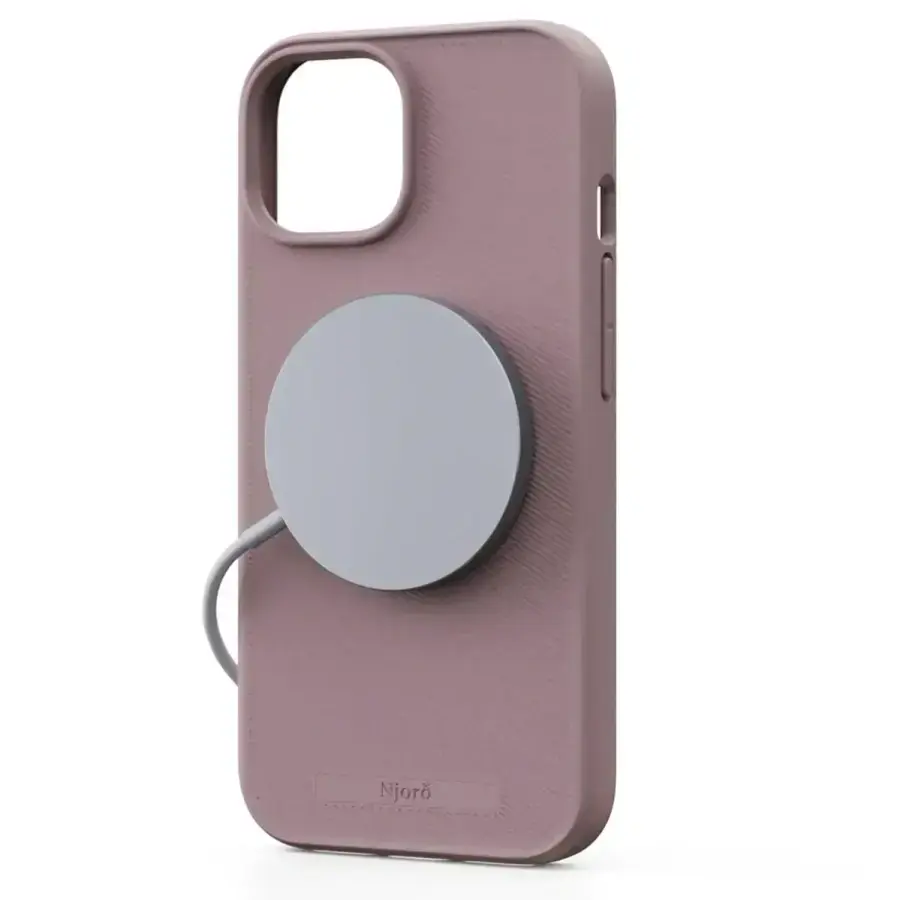 Чехол Njord Slim MagSafe Case for iPhone 15 - Pink Blush (NA51GR12)