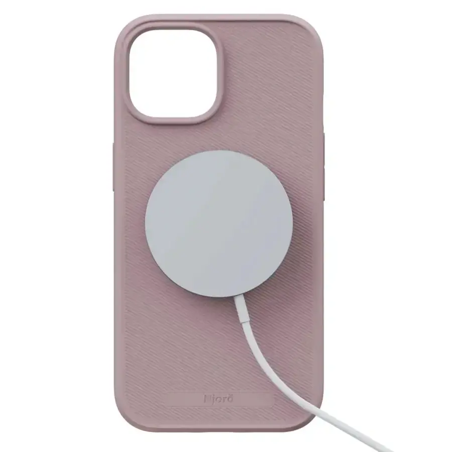 Чехол Njord Slim MagSafe Case for iPhone 15 - Pink Blush (NA51GR12)