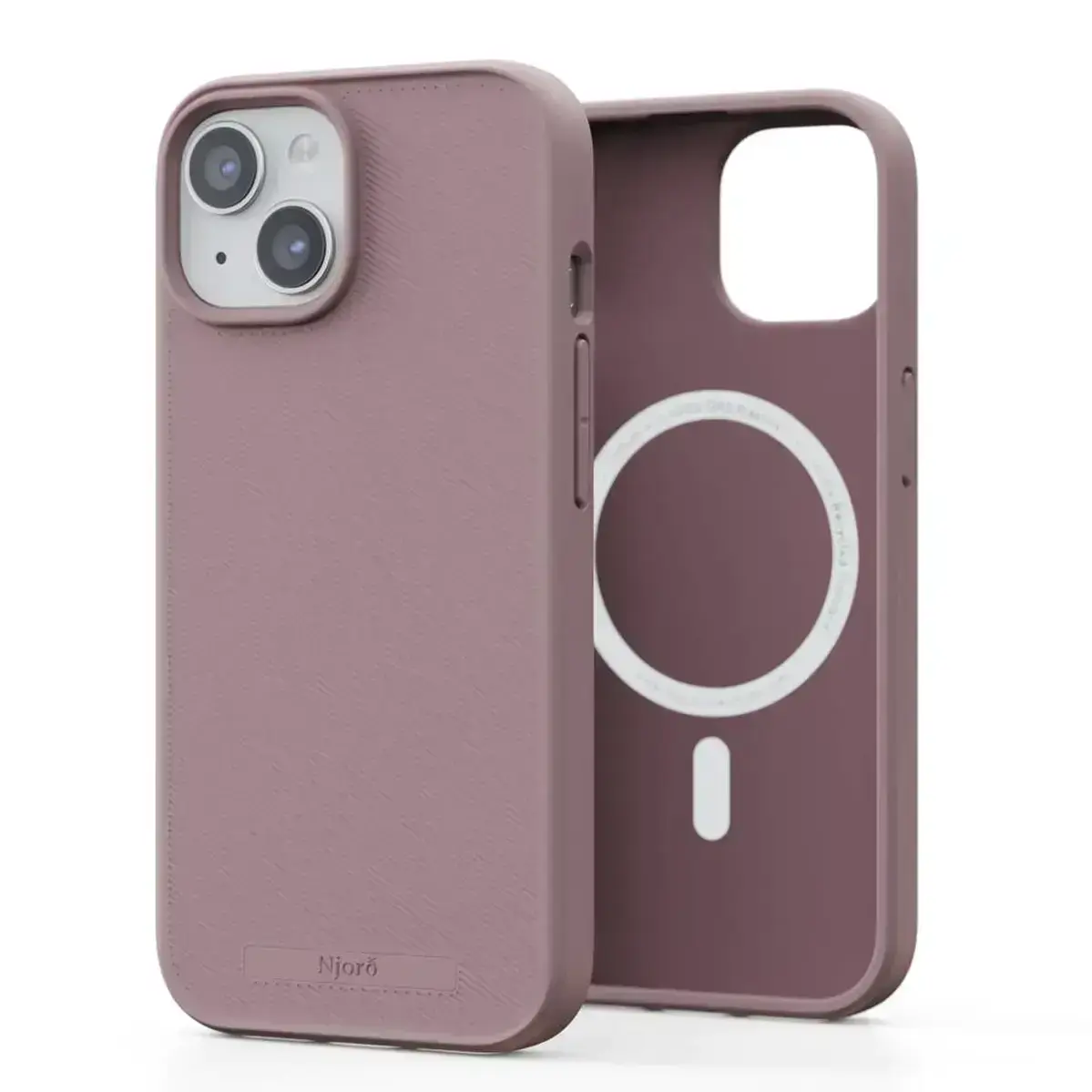 Чохол Njord Slim MagSafe Case for iPhone 15 - Pink Blush (NA51GR12)