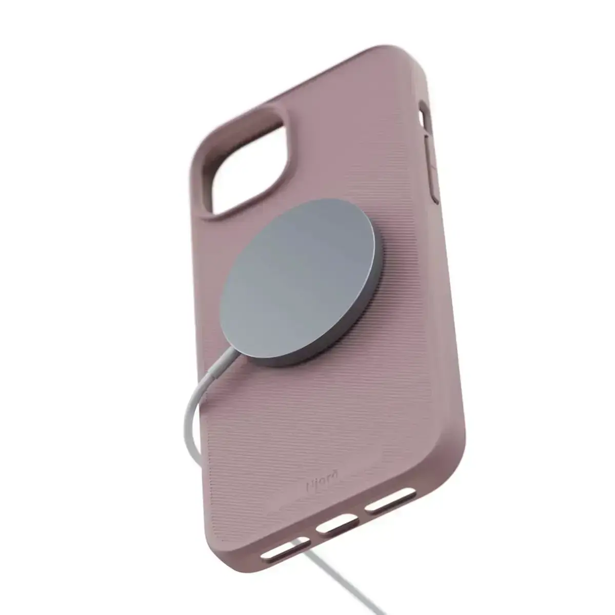 Чохол Njord Slim MagSafe Case for iPhone 15 Plus - Pink Blush (NA52GR12)
