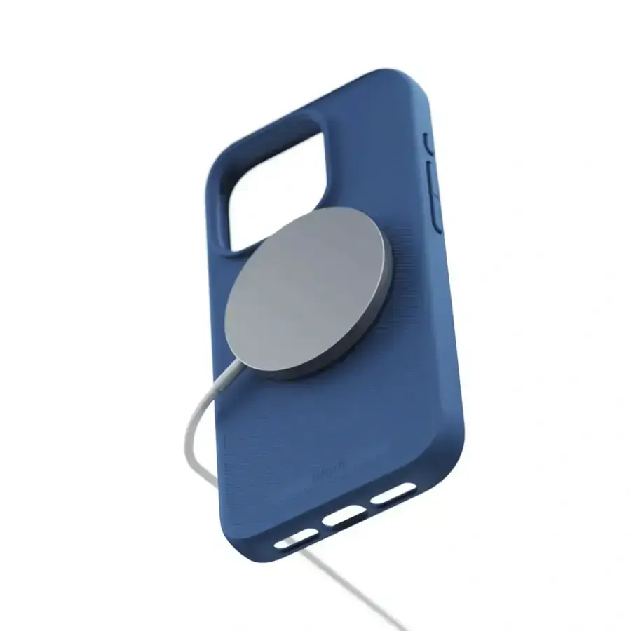 Чехол Njord Slim MagSafe Case for iPhone 15 Pro - Blue (NA53GR10)