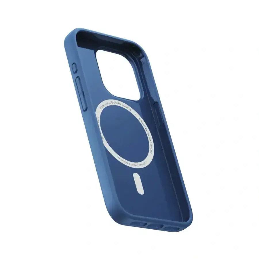 Чехол Njord Slim MagSafe Case for iPhone 15 Pro - Blue (NA53GR10)