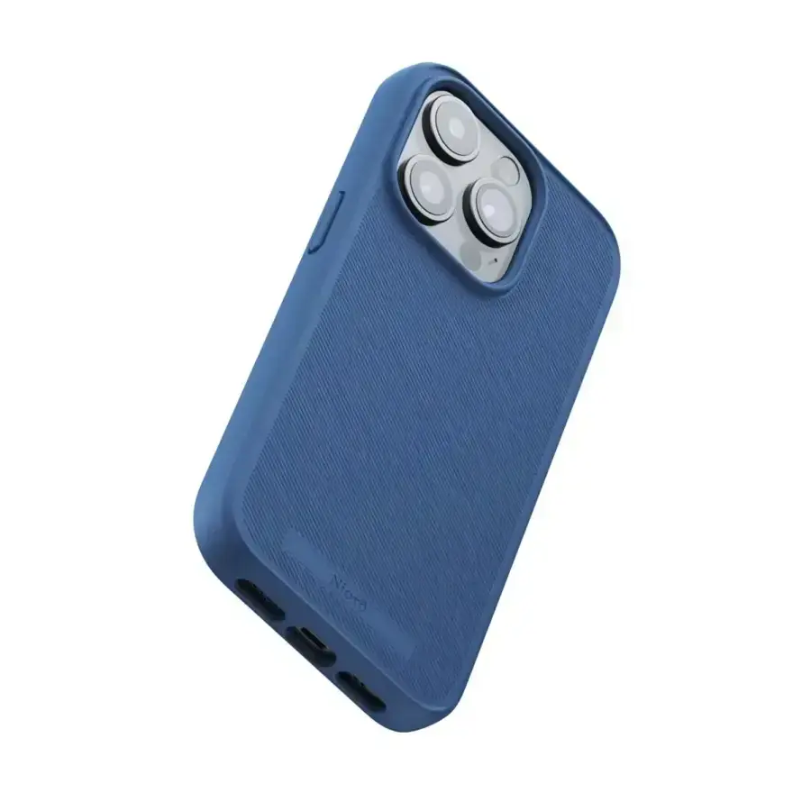 Чехол Njord Slim MagSafe Case for iPhone 15 Pro - Blue (NA53GR10)