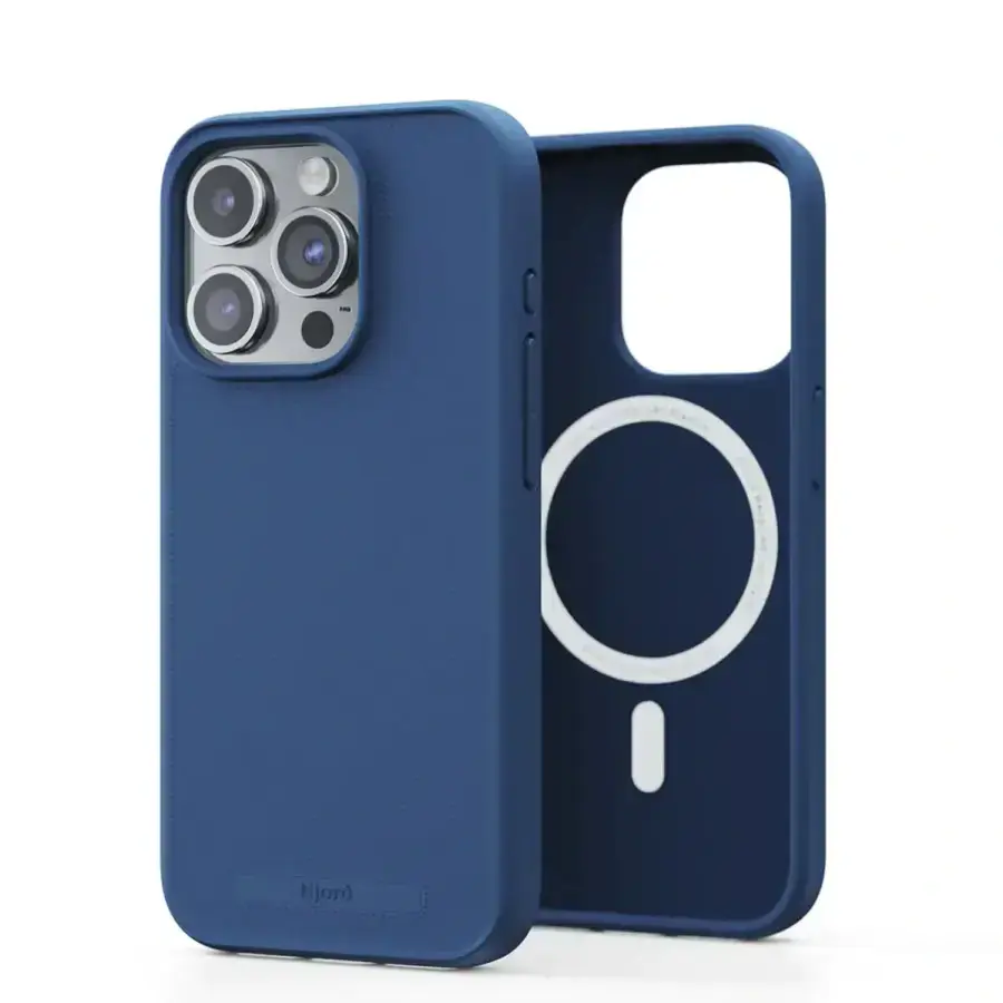 Чехол Njord Slim MagSafe Case for iPhone 15 Pro - Blue (NA53GR10)