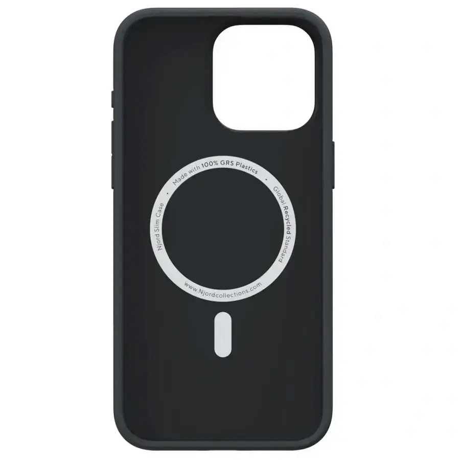 Чехол Njord Slim MagSafe Case for iPhone 15 Pro Max - Black (NA54GR09)