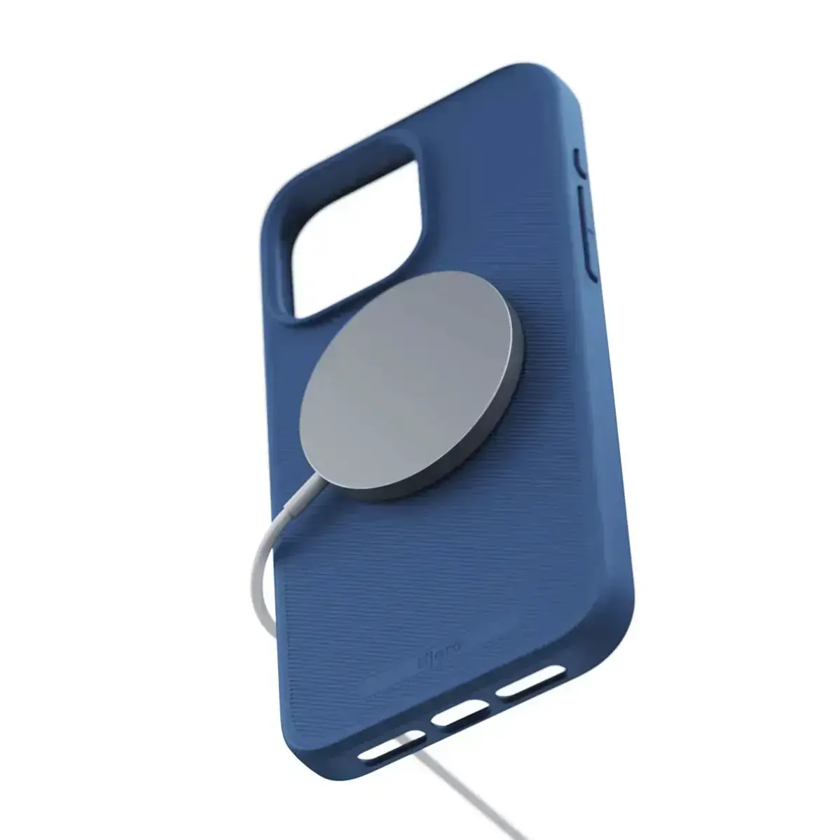 Чехол Njord Slim MagSafe Case for iPhone 15 Pro Max - Blue (NA54GR10)