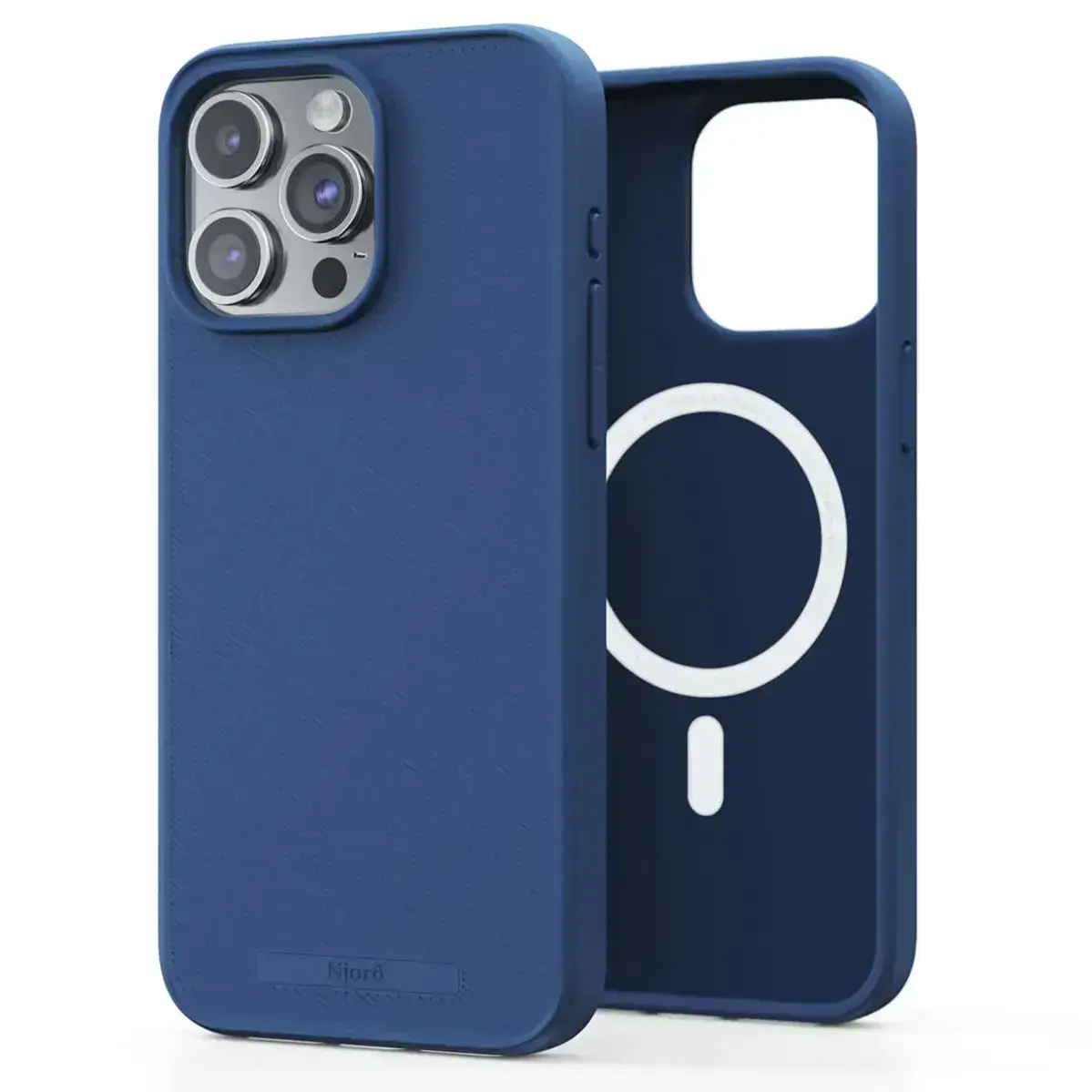Чехол Njord Slim MagSafe Case for iPhone 15 Pro Max - Blue (NA54GR10)