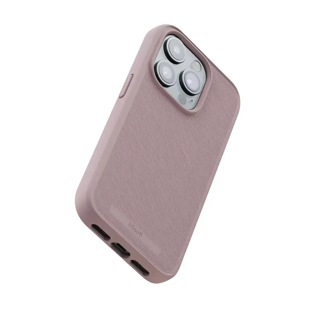 Чехол Njord Slim MagSafe Case for iPhone 15 Pro - Pink Blush (NA53GR12)