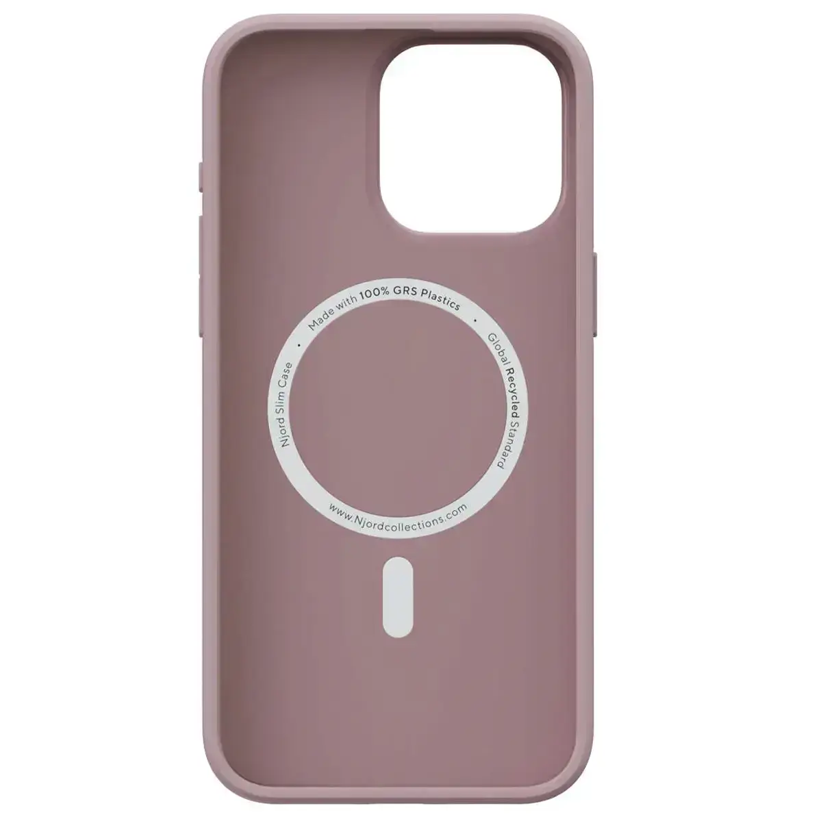 Чехол Njord Slim MagSafe Case for iPhone 15 Pro - Pink Blush (NA53GR12)