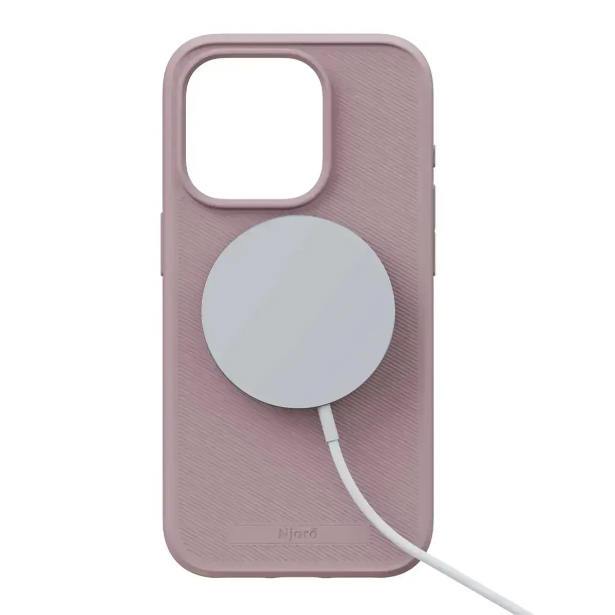 Чехол Njord Slim MagSafe Case for iPhone 15 Pro - Pink Blush (NA53GR12)