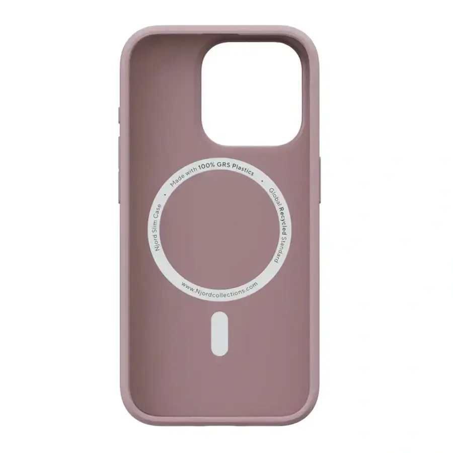 Чохол Njord Slim MagSafe Case for iPhone 15 Pro - Pink Blush (NA53GR12)