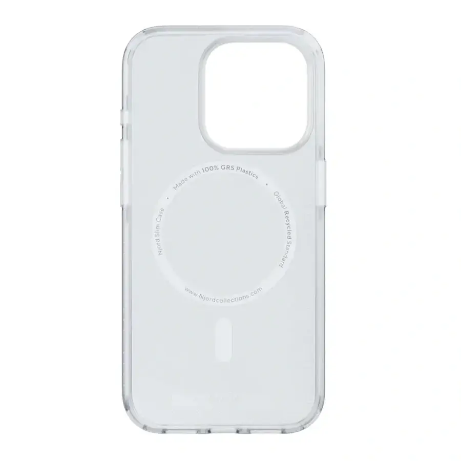 Чехол Njord Slim MagSafe Case for iPhone 15 Pro - Translucent (NA53GR15)