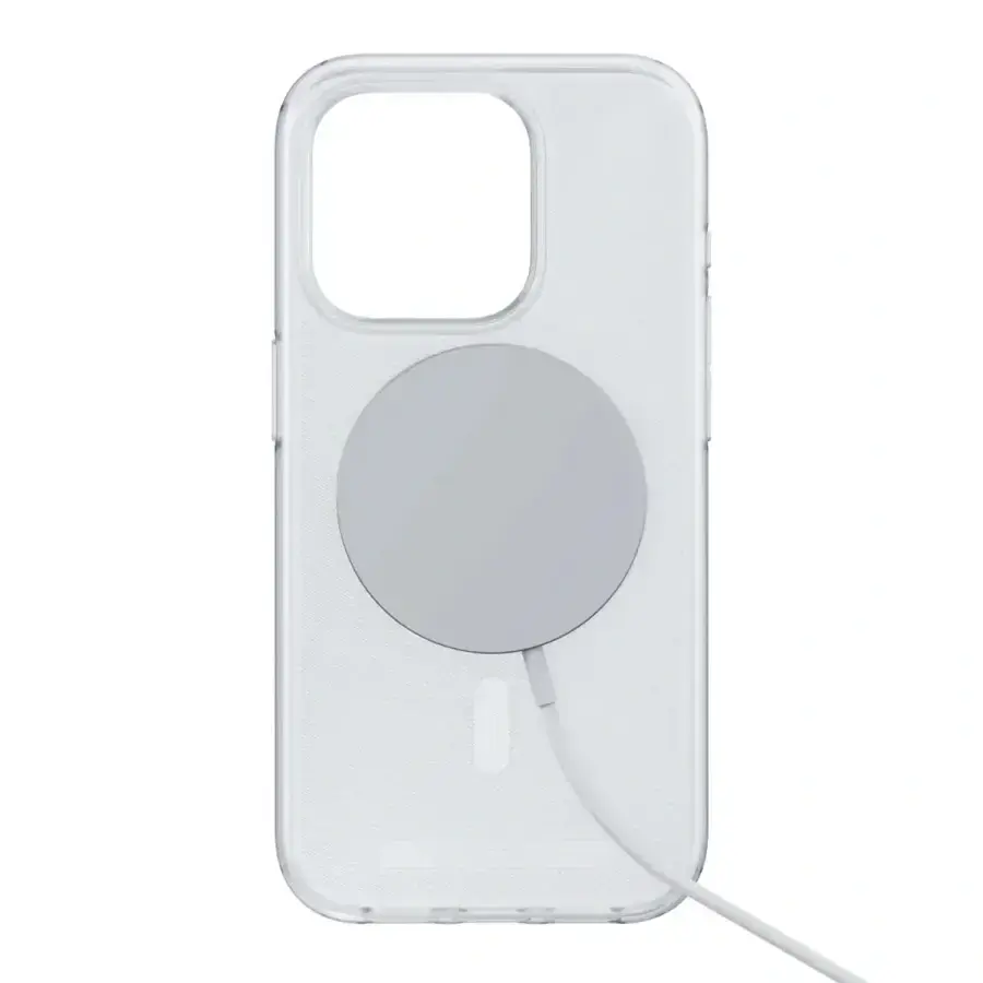 Чехол Njord Slim MagSafe Case for iPhone 15 Pro - Translucent (NA53GR15)