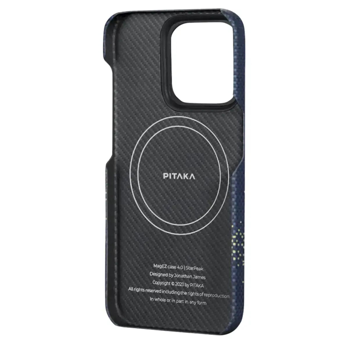 Чехол Pitaka MagEZ Case 4 StarPeak for iPhone 15 Pro Max - Milky Way Galaxy (KI1502PMYG)