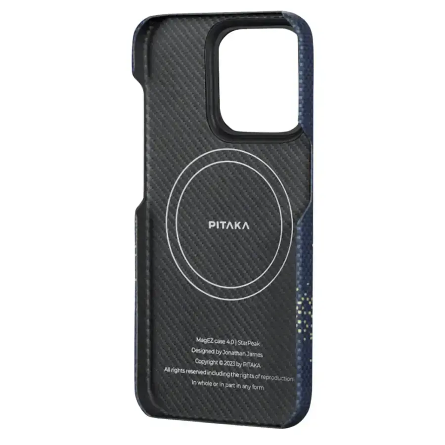 Чохол Pitaka MagEZ Case 4 StarPeak for iPhone 15 Pro Max - Milky Way Galaxy (KI1502PMYG)