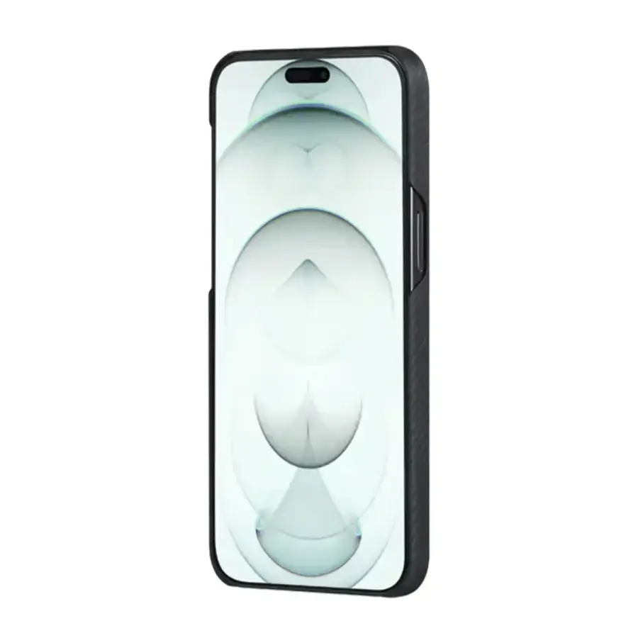 Чохол Pitaka MagEZ Case 4 Twill 600D for iPhone 15 Pro - Black/Grey (KI1501PA)