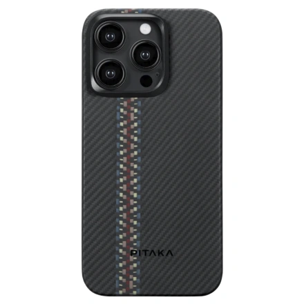 Чехол Pitaka MagEZ Case 4 Twill 600D for iPhone 15 Pro Max - Rhapsody (FR1501PM)
