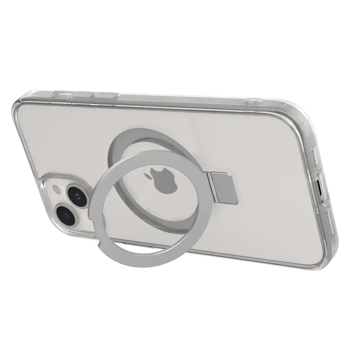 Чехол SwitchEasy MagStand M (MagSafe) StandGuard Protective case for iPhone 15 Plus - Transparent (SPH567173TR23)