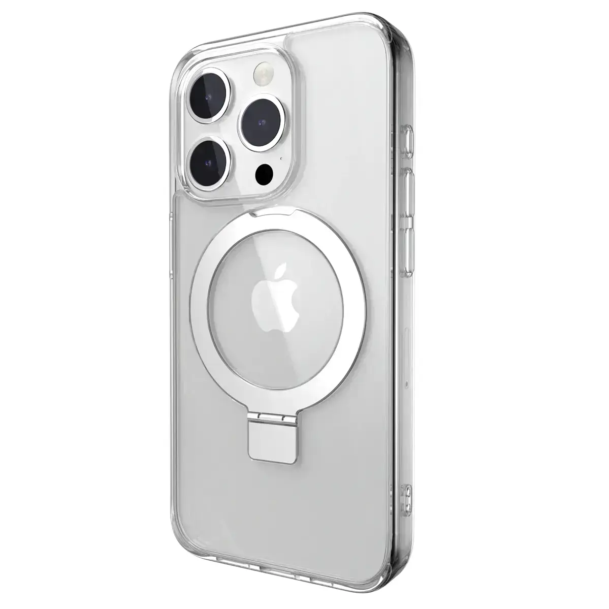Чехол SwitchEasy MagStand M (MagSafe) StandGuard Protective case for iPhone 15 Pro - Transparent (SPH56P173TR23)