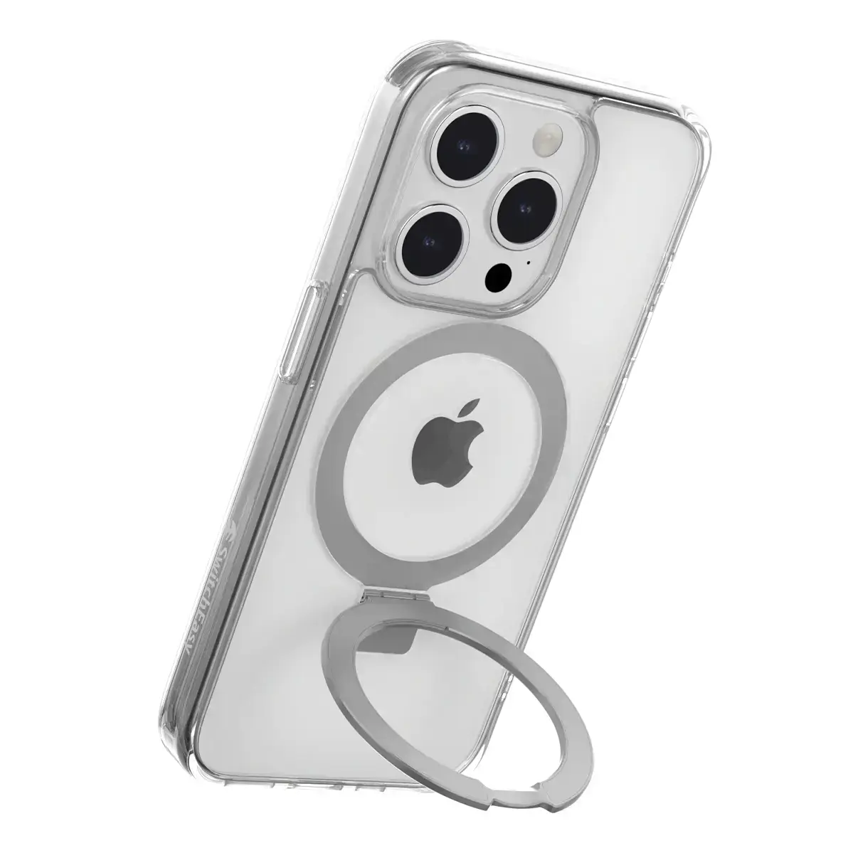 Чехол SwitchEasy MagStand M (MagSafe) StandGuard Protective case for iPhone 15 Pro - Transparent (SPH56P173TR23)