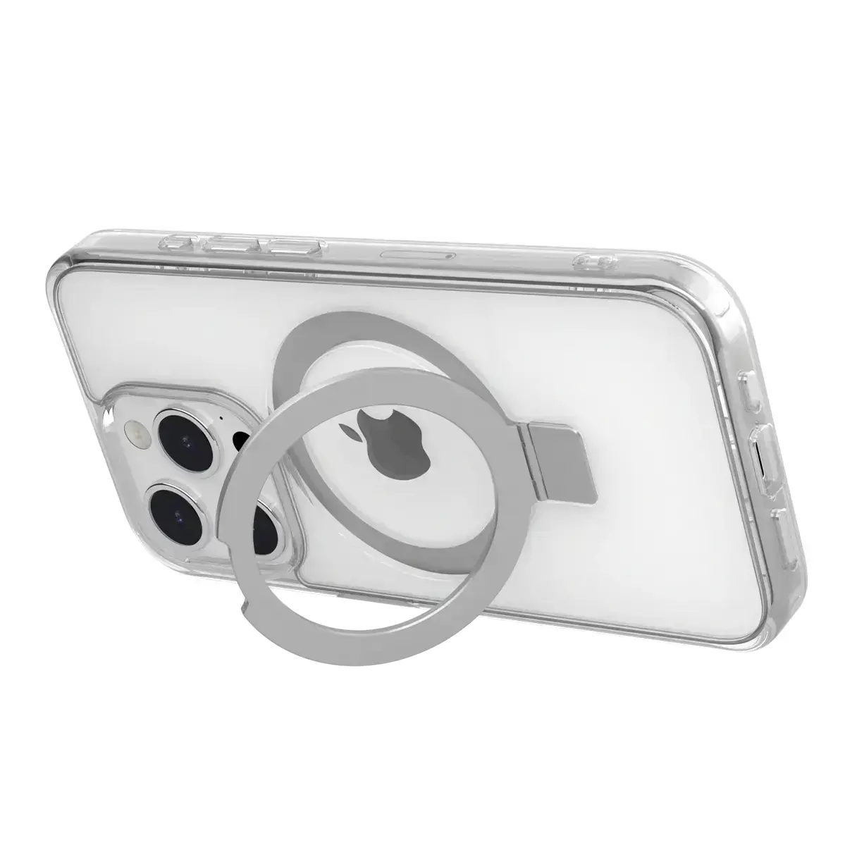 Чехол SwitchEasy MagStand M (MagSafe) StandGuard Protective case for iPhone 15 Pro - Transparent (SPH56P173TR23)