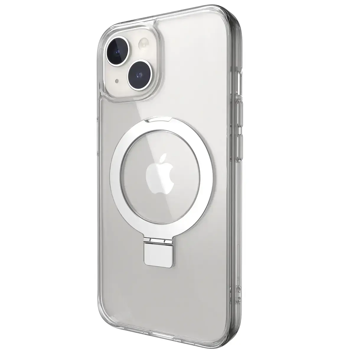 Чохол SwitchEasy MagStand M (MagSafe) StandGuard Protective case for iPhone 15 - Transparent (SPH561173TR23)