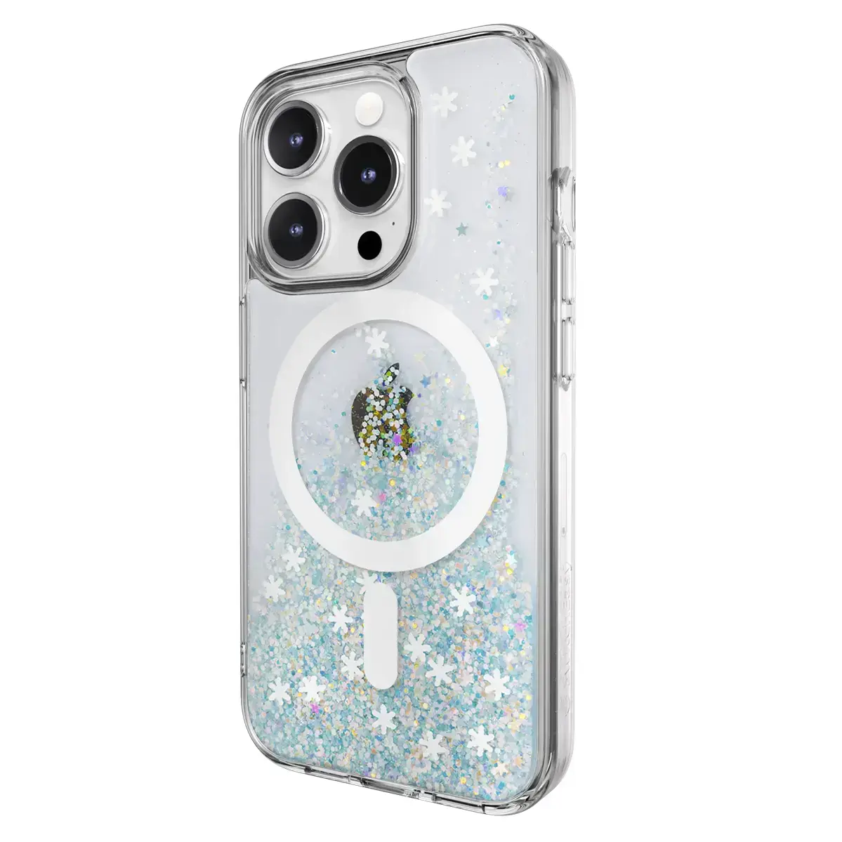 Чехол SwitchEasy Starfield M 3D Glitter Resin case with MagSafe for iPhone 15 Pro - Frozen (SPH56P021FZ23)