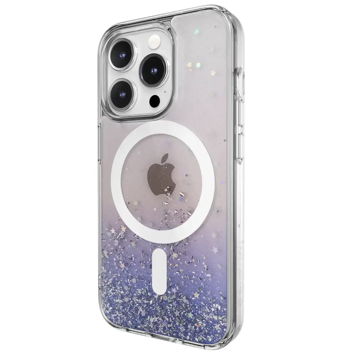 Чехол SwitchEasy Starfield M 3D Glitter Resin case with MagSafe for iPhone 15 Pro - Twilight (SPH56P021TL23)