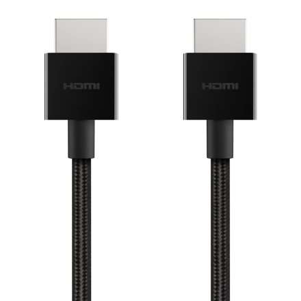 Кабель Belkin 8K Ultra High Speed HDMI 2.1 Braided Cable 1m - Black (AV10176bt1M-BLK)