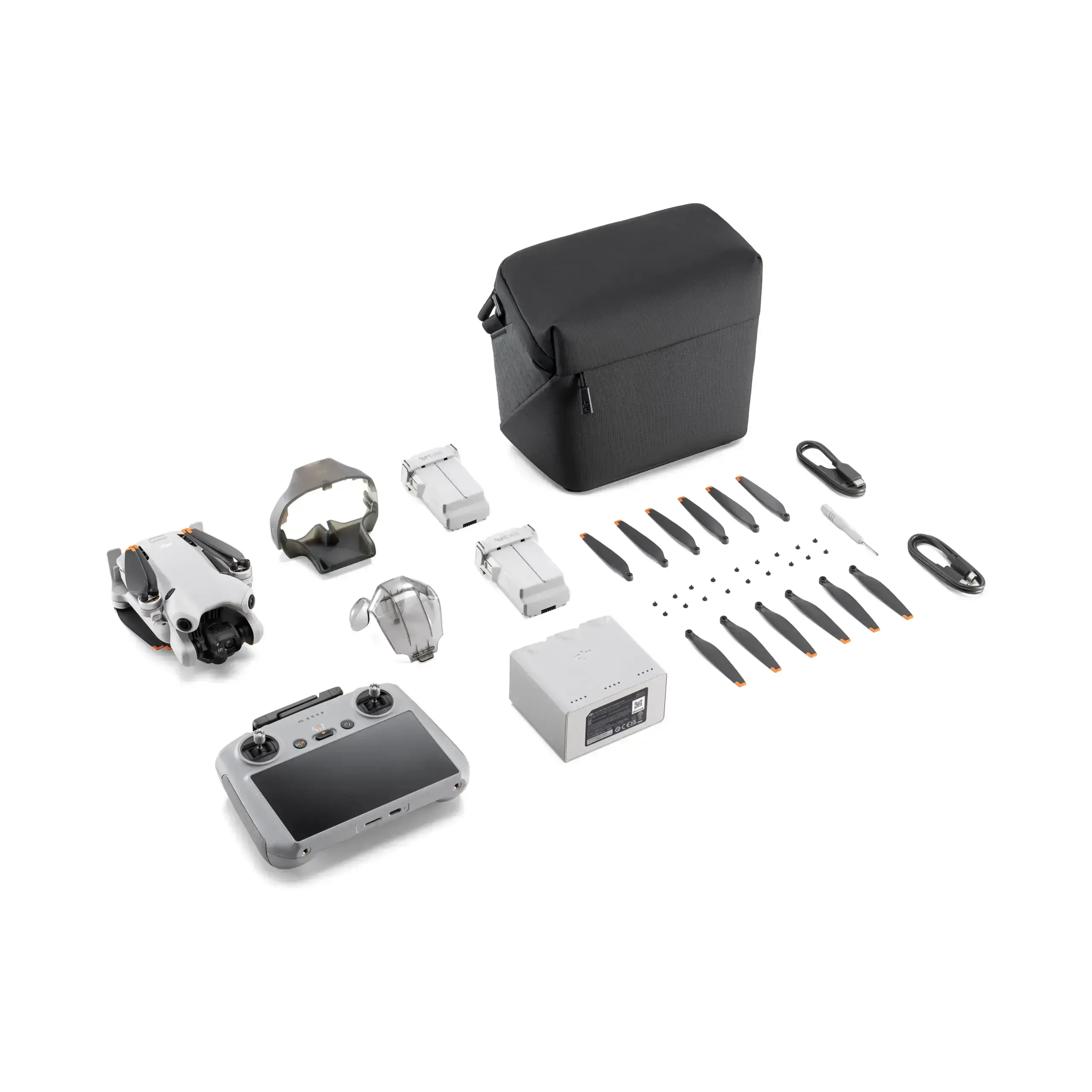Квадрокоптер DJI Mini 4 Pro Fly More Combo Plus [DJI RC 2] (CP.MA.00000740.01)