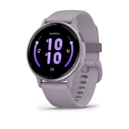 Смарт-часы Garmin Vivoactive 5 Metallic Orchid Aluminum Bezel with Orchid Case and Silicone Band (010-02862-13)