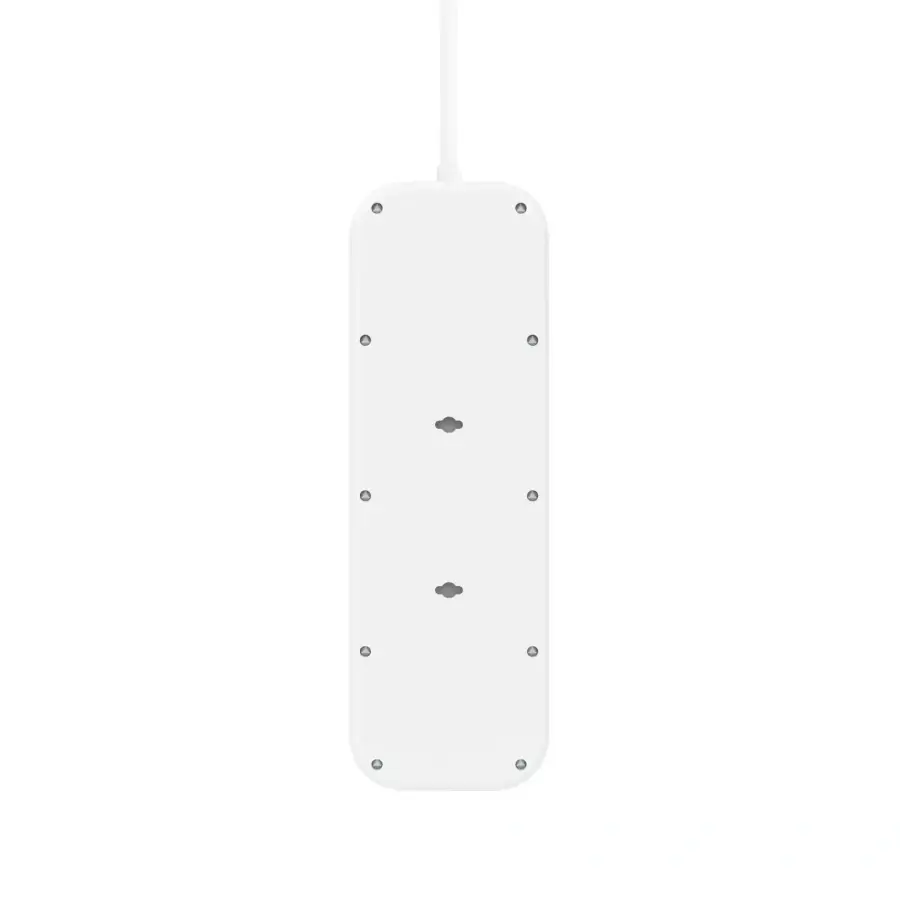 Мережевий фільтр-подовжувач Belkin 8-Outlet Surge Protector 2m, 8 розеток, 1xUSB-А, 1xUSB-C (SRB003vf2M)