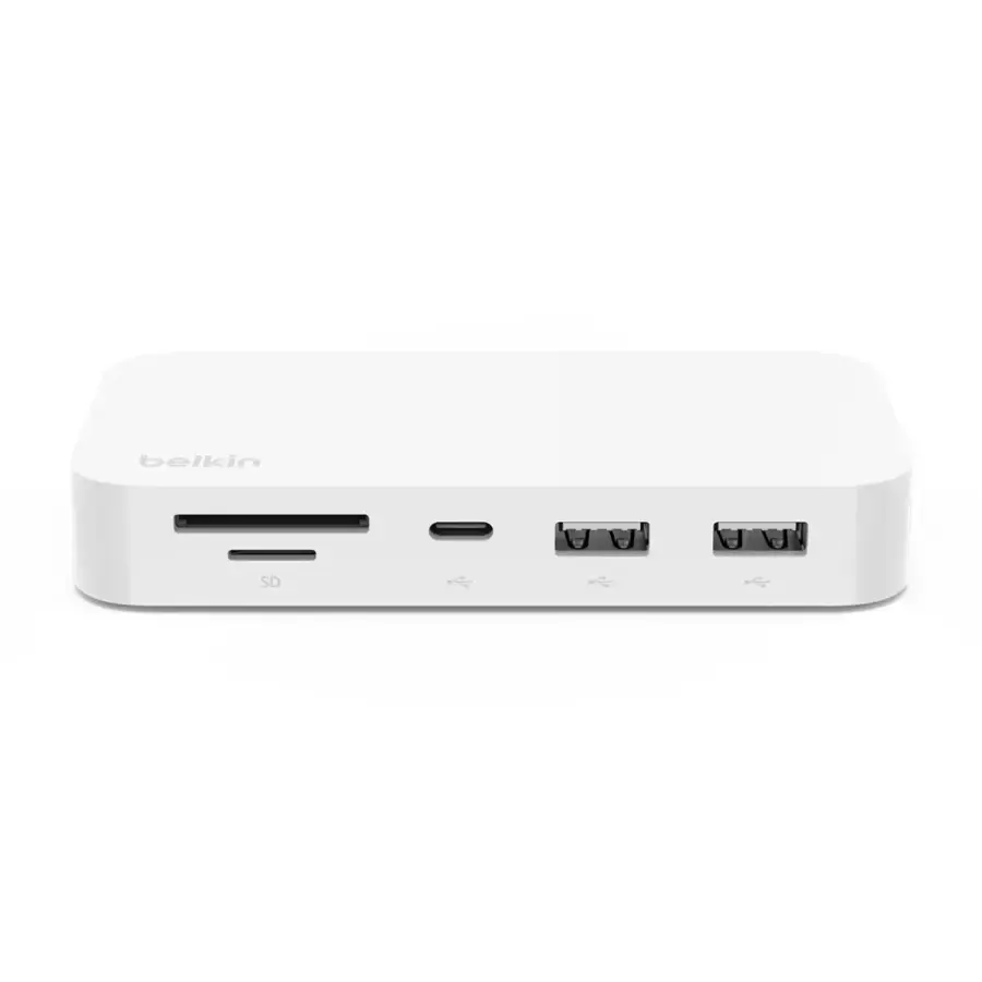 Мультипортовый адаптер Belkin Connect USB-C 6-in-1 Multiport Hub with Mount (INC011btWH)