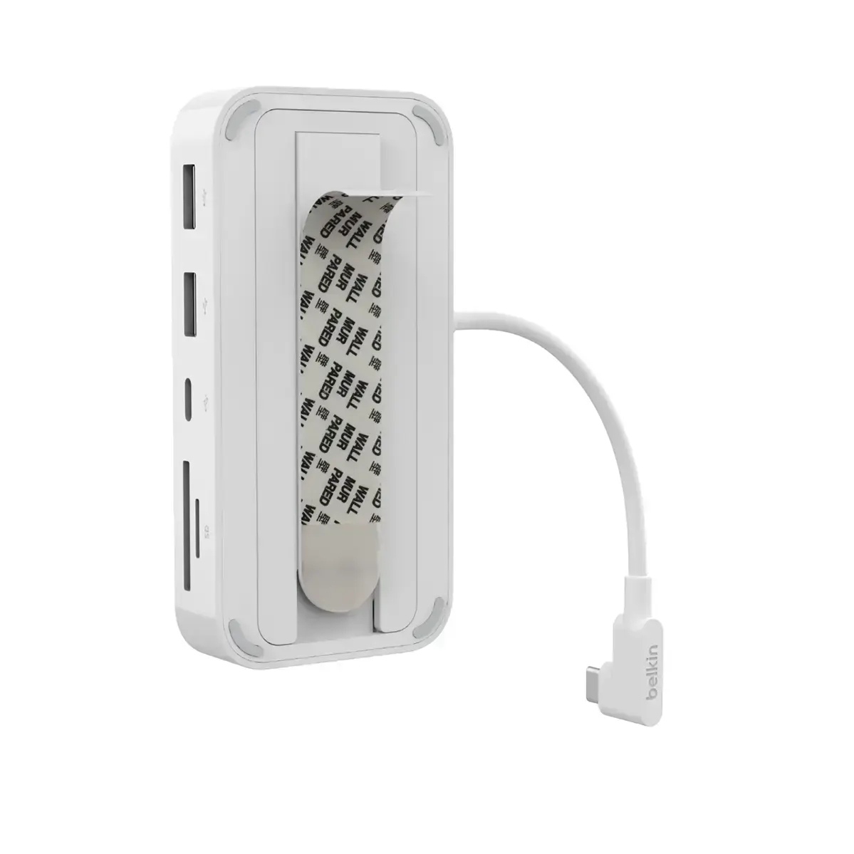 Мультипортовий адаптер Belkin Connect USB-C 6-in-1 Multiport Hub with Mount (INC011btWH)