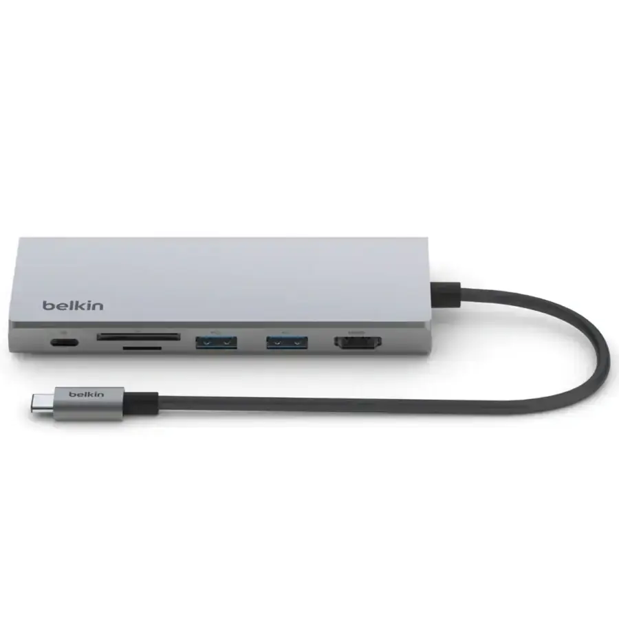 Мультипортовый адаптер Belkin Connect USB-C 7-in-1 Multiport Adapter (INC009btSGY)