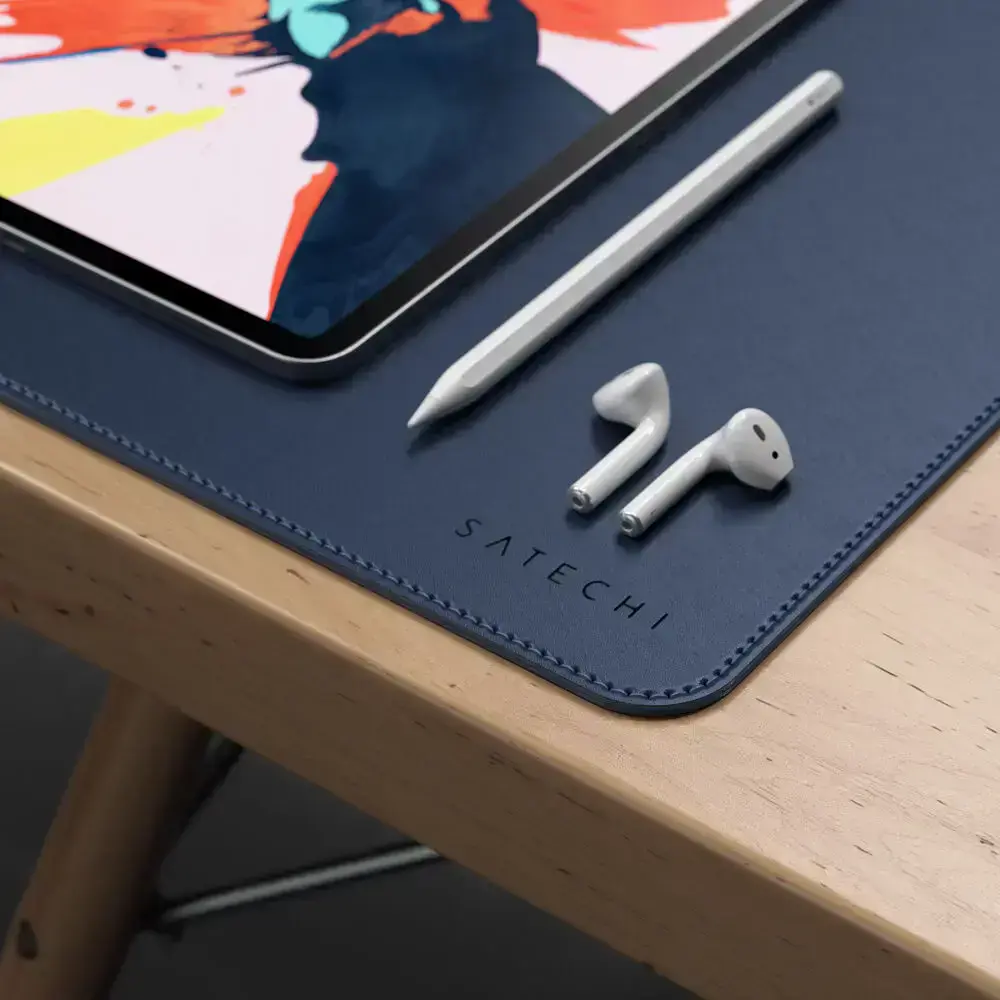 Настільний килимок Satechi Eco Leather Deskmate - Blue (ST-LDMB)