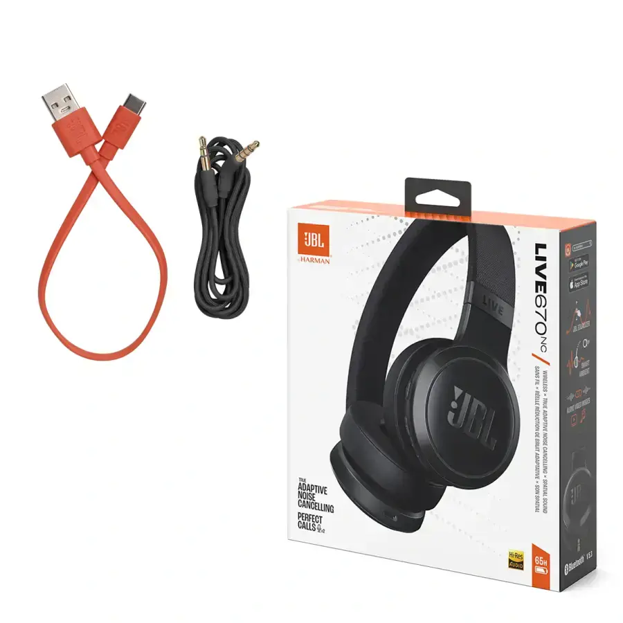 Наушники JBL Live 670NC - Black (JBLLIVE670NCBLK)