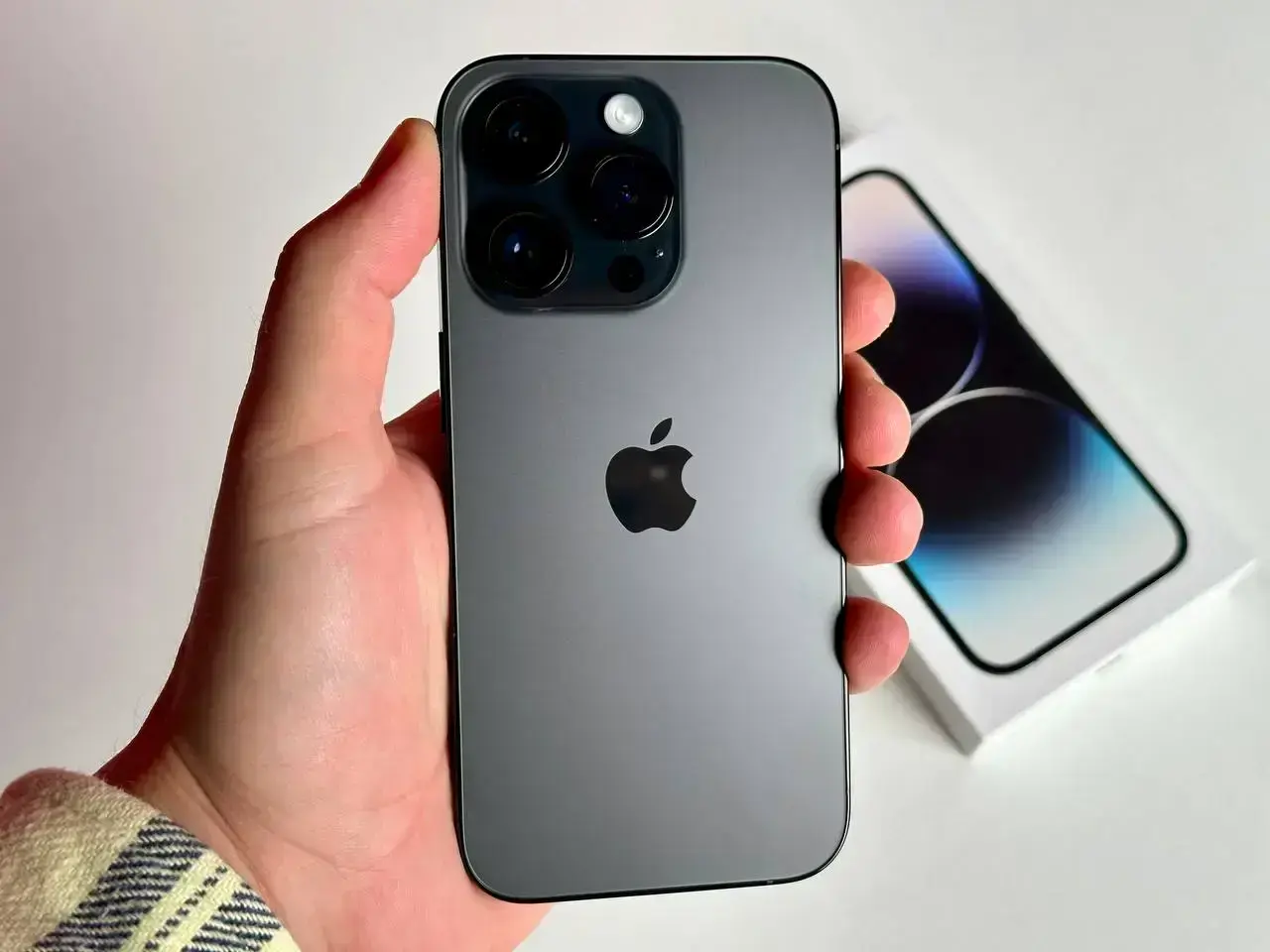NEW OPEN BOX Apple iPhone 14 Pro 256GB Space Black (MQ0T3)🔋100%(Стан - 10/10, Комплект - Повний | гарантія - 12 міс.)
