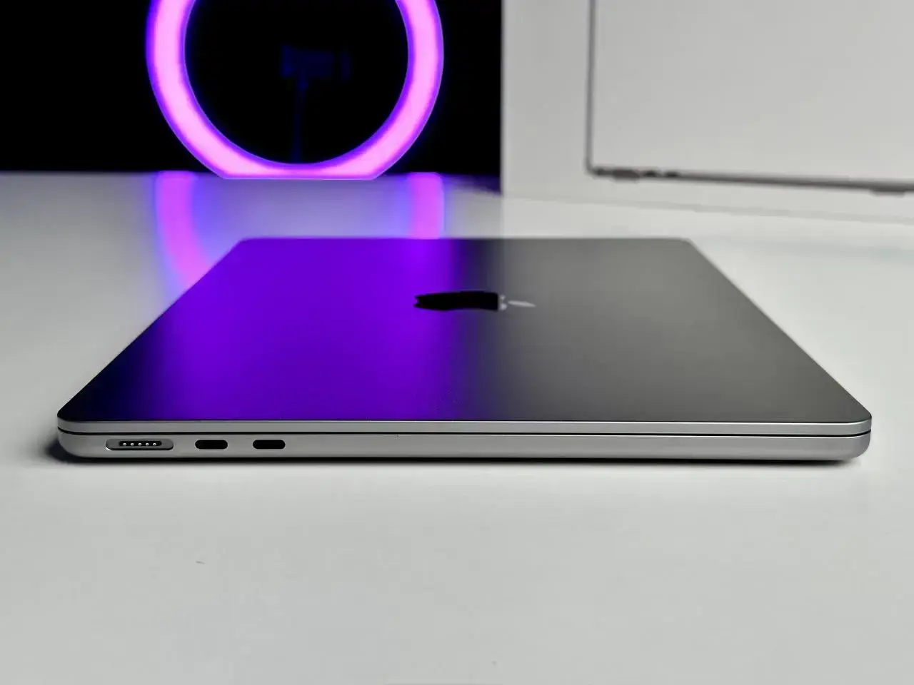 OPEN BOX MacBook Air 13.6" Space Gray 2022 (MLXX3) (M2/8GB/512SSD)🔋100% (Состояние - 10/10. Комплект - Полный | гарантия - 3 мес.) - Cycle 1