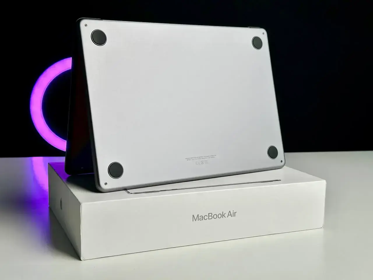 OPEN BOX MacBook Air 13.6" Space Gray 2022 (MLXX3) (M2/8GB/512SSD)🔋100% (Состояние - 10/10. Комплект - Полный | гарантия - 3 мес.) - Cycle 1