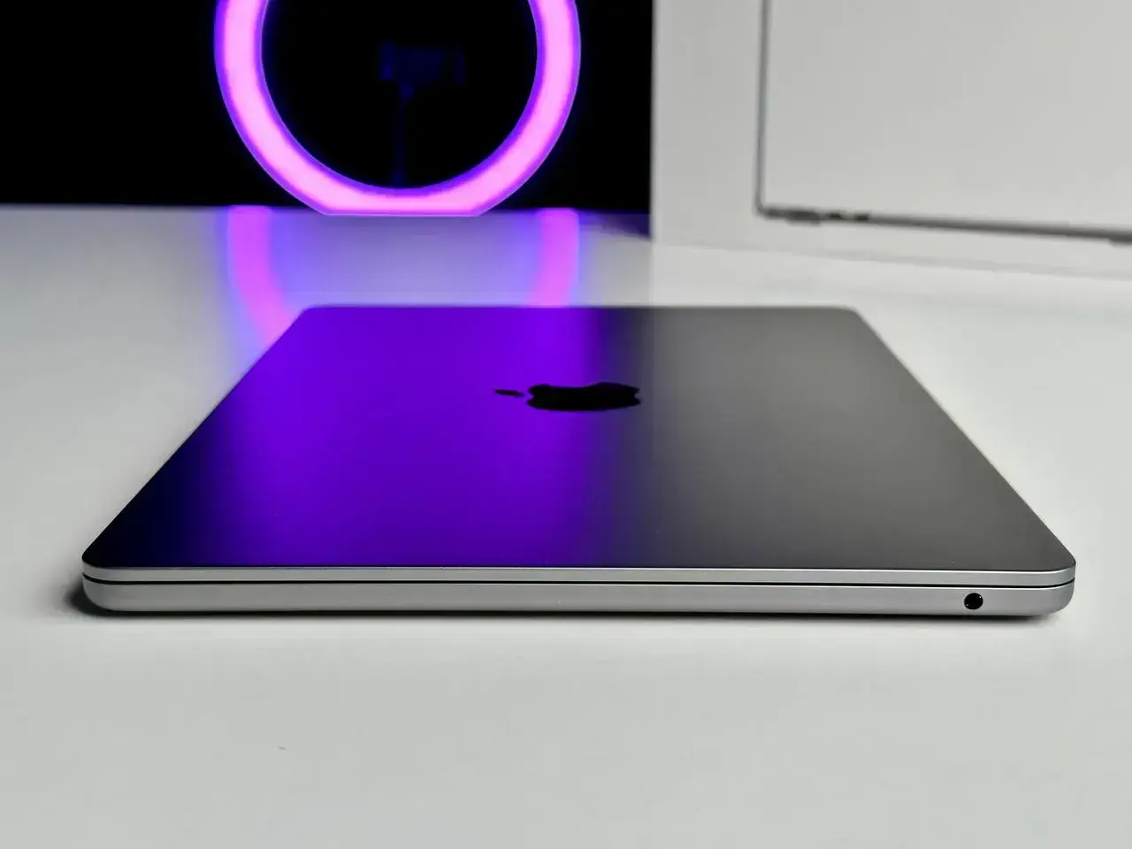 OPEN BOX MacBook Air 13.6" Space Gray 2022 (MLXX3) (M2/8GB/512SSD)🔋100% (Состояние - 10/10. Комплект - Полный | гарантия - 3 мес.) - Cycle 1