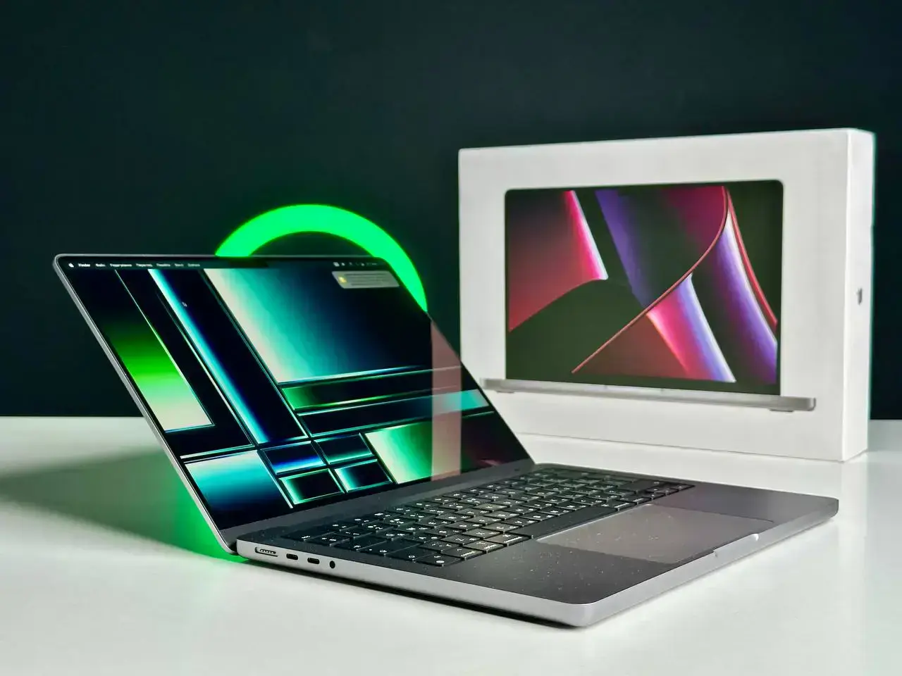 OPEN BOX MacBook Pro 14" Space Gray 2023 (Z17G000NW), (M2Pro/16GB/512SSD)🔋100% (Стан - 10/10. Комплект - повний | гарантія - 3 міс.) - Cycle 2