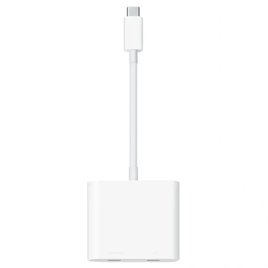 Перехідник Belkin Connect USB-C Data + Charge Adapter (WCZ002dsWH-APL)