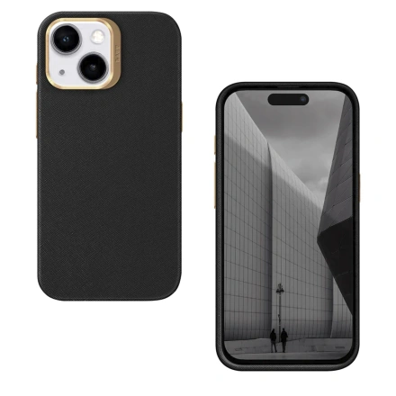 Чехол LAUT PRESTIGE case with MagSafe for iPhone 15 (L_IP23A_PR_BK)